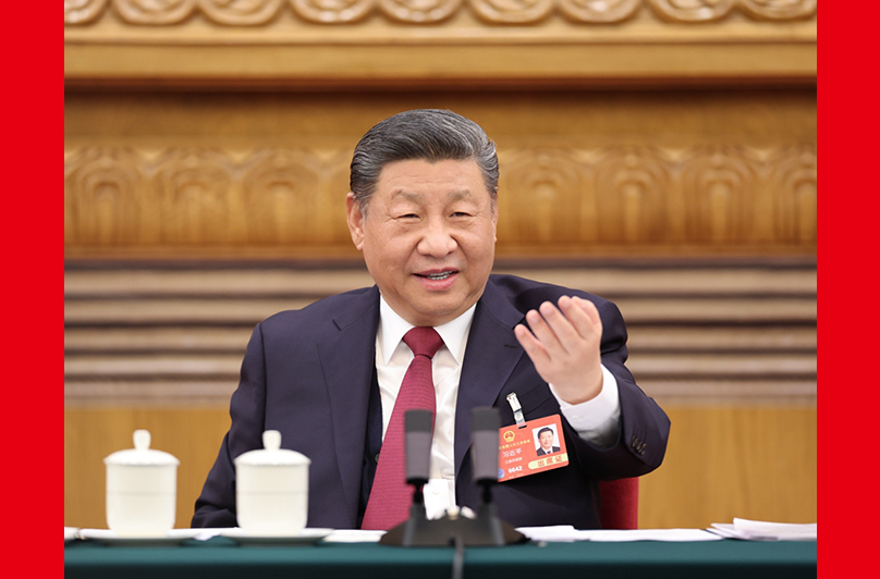 習(xí)近平參加江蘇代表團(tuán)審議
