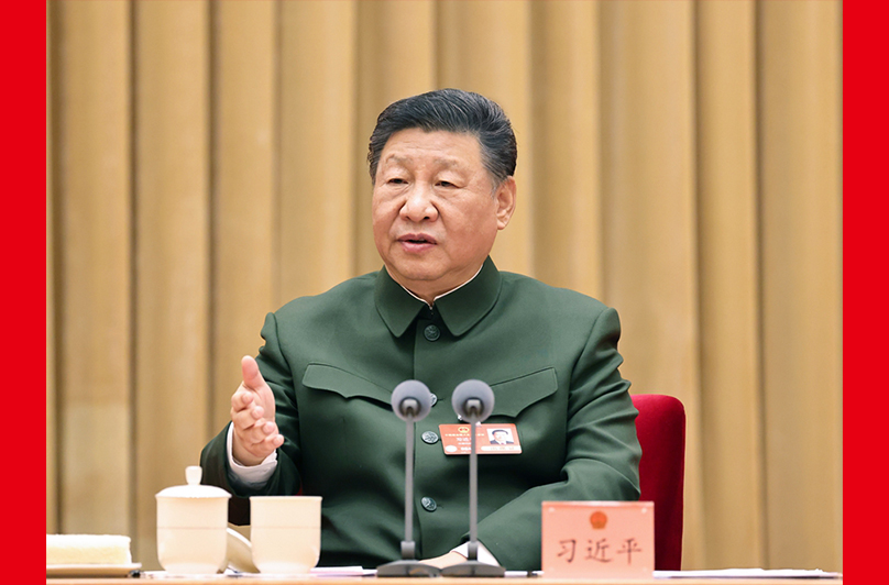 習(xí)近平出席解放軍和武警部隊(duì)代表團(tuán)全體會(huì)議